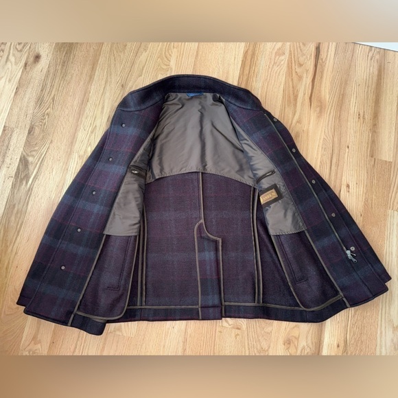 Axel’s of Vail 100% Wool Tartan Jacket Size 50 Italian (US 40 or Medium) - Picture 11 of 13